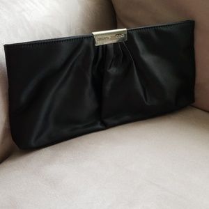 Mario Tricoci Black Satin clutch